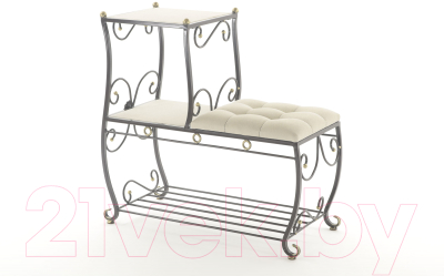 Банкетка AMC 8(800)23 с этажеркой