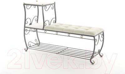 Банкетка AMC 8(1200)23 с этажеркой