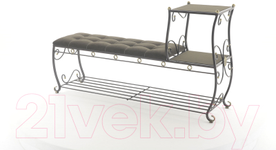 Банкетка AMC 8(1400)22 с этажеркой