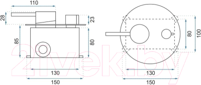 Душевая система со смесителем REA 4111