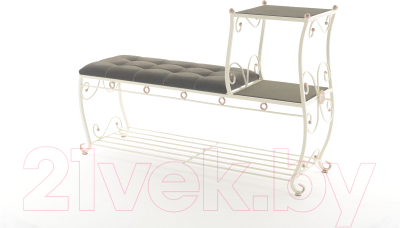 Банкетка AMC 8(1200)32 с этажеркой