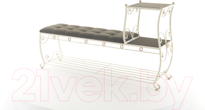 Банкетка AMC 8(1400)32 с этажеркой