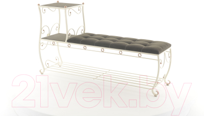 Банкетка AMC 8(1400)32 с этажеркой