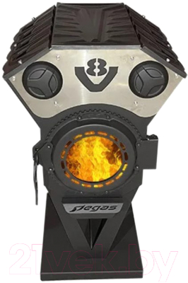 Печь отопительная Пегас V8 - фото