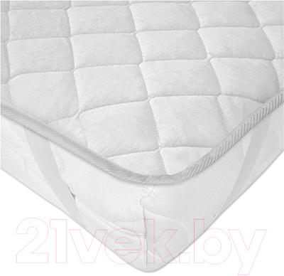 Наматрасник защитный Vegas Cotton S4 100x180 (белый) - фото