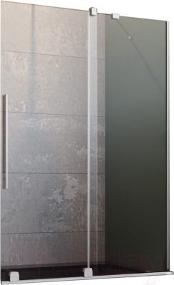 Стеклянная шторка для ванны Radaway Furo PND II 140 R / 10109738-01-01R + 10112694-01-01 - фото