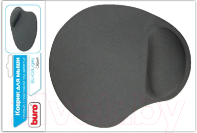 Коврик для мыши Buro BU-GEL