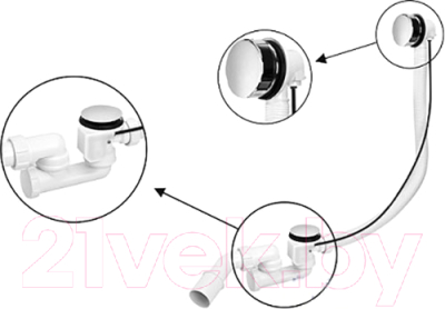 Сифон McAlpine HC31M-N1