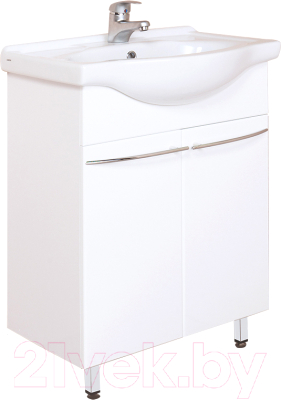 Тумба с умывальником Onika Селигер 60.10 + 1WH110268 (106006) - фото