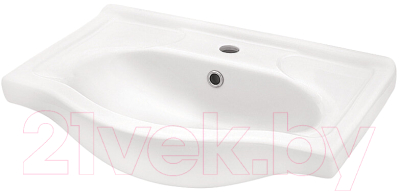 Тумба с умывальником Onika Луна 60.106 106005 + Селигер 1WH110268