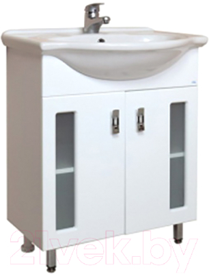 Тумба с умывальником Onika Кристалл 65.18 - фото