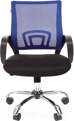 Кресло офисное Chairman 696 хром (TW синий)