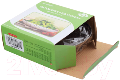 Паровая корзина Мультидом Здоровье / AN80-19