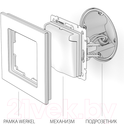Розетка Werkel W1171201 / a051120