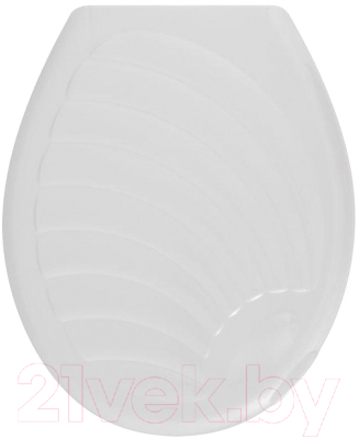 Сиденье для унитаза Мультидом Ракушка / СУ72-90