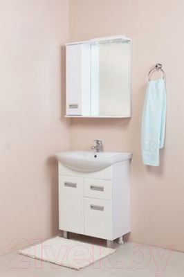 Тумба с умывальником Onika Балтика 60.12 (106041 + WH110246)