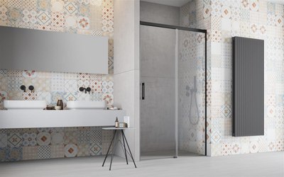 Душевая дверь Radaway Idea Black DWJ 100 R / 387014-54-01R