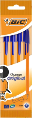 Набор шариковых ручек Bic Orange - фото