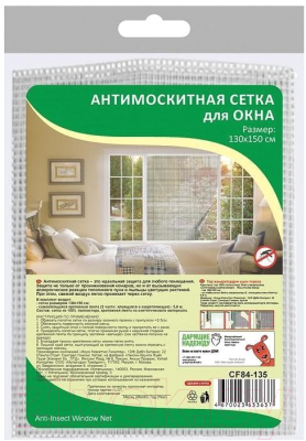 Москитная сетка на окно Мультидом CF84-135 - фото