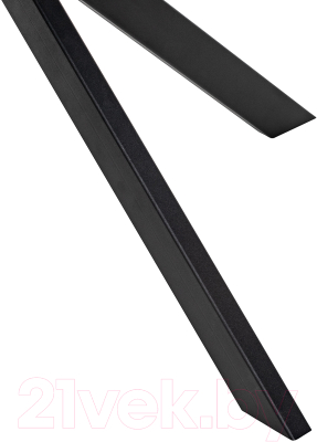 Обеденный стол Импэкс Leset Капри (цемент/черный)