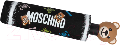 Зонт складной Moschino 8033-OCA Toy Spray Black