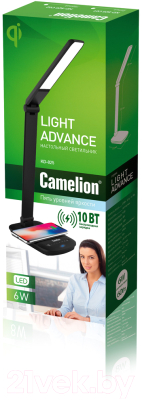 Настольная лампа Camelion KD-825 C02 (черный)