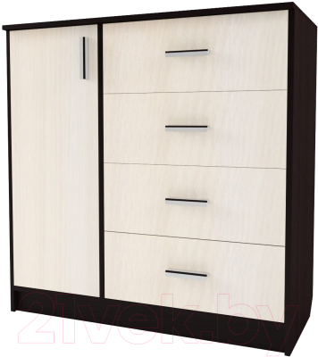 Тумба Аквилон №9 1002 (венге/млечный дуб) - фото