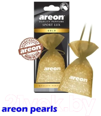 Ароматизатор автомобильный Areon Pearls Gold / ARE-APL02