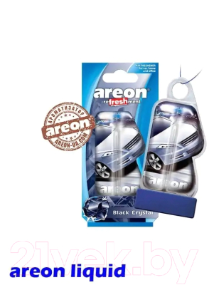 Ароматизатор автомобильный Areon Black Crystal / ARE-LC08