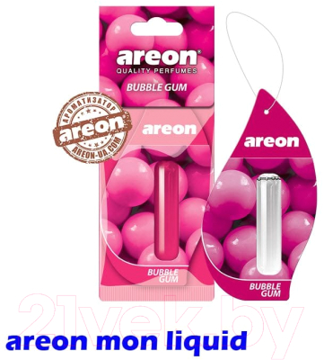 Ароматизатор автомобильный Areon Bubble Gum / ARE-LR05