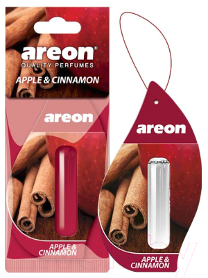 Ароматизатор автомобильный Areon Apple Cinnamon / ARE-LR07
