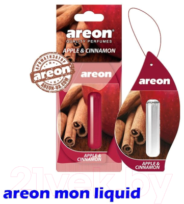 Ароматизатор автомобильный Areon Apple Cinnamon / ARE-LR07
