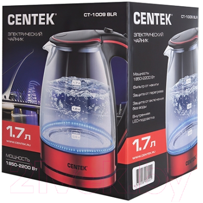 Электрочайник Centek CT-1009 BLR