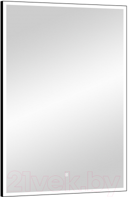 Зеркало Континент Frame Black Led 70x100