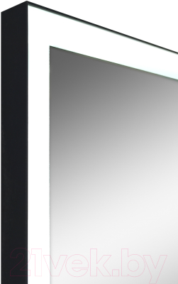 Зеркало Континент Frame Black Led 70x100