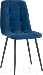 Стул Stool Group Oliver / fb-oliver-vl-26 (велюр темно-синий) - фото