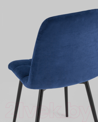 Стул Stool Group Oliver / fb-oliver-vl-26 (велюр темно-синий)