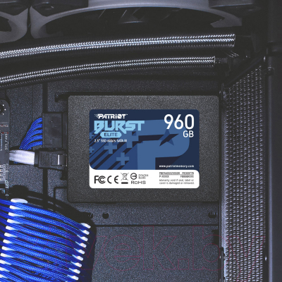 SSD диск Patriot Burst 960GB (PBE960GS25SSDR)