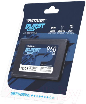 SSD диск Patriot Burst 960GB (PBE960GS25SSDR)