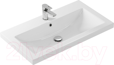 Тумба с умывальником Cersanit Louna 80 + Como 80