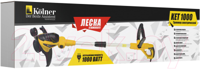 Триммер электрический Kolner KET 1000