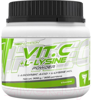 Витаминно-минеральный комплекс Trec Nutrition VIT. C. + L-Lysine Powder - фото