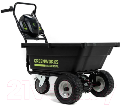 Тележка аккумуляторная садовая Greenworks 7400607 82В