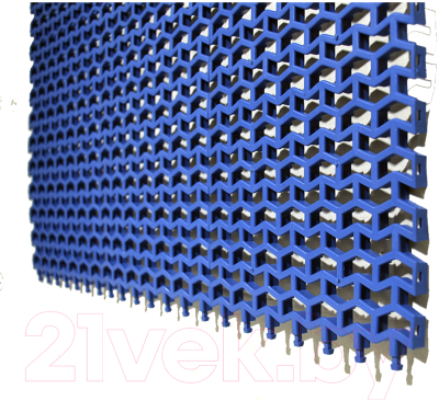 Коврик грязезащитный Пластизделие Пила мини 61х43