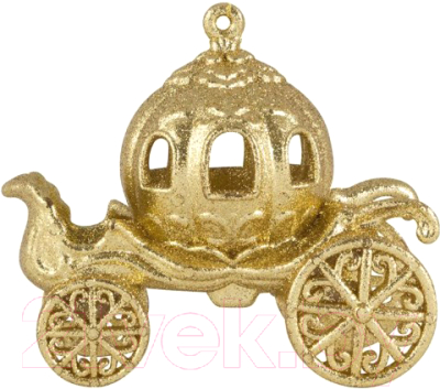 Елочная игрушка Волшебная страна Волшебная карета / 007440 - фото