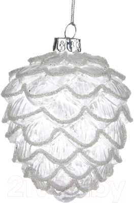 Елочная игрушка Goodwill Xmas 2021 Шишка / P 38026 - фото