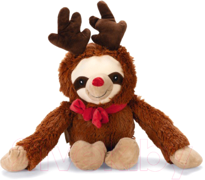 Игрушка для собак Beeztees Рождественский ленивец в костюме оленя / 2400004 - фото