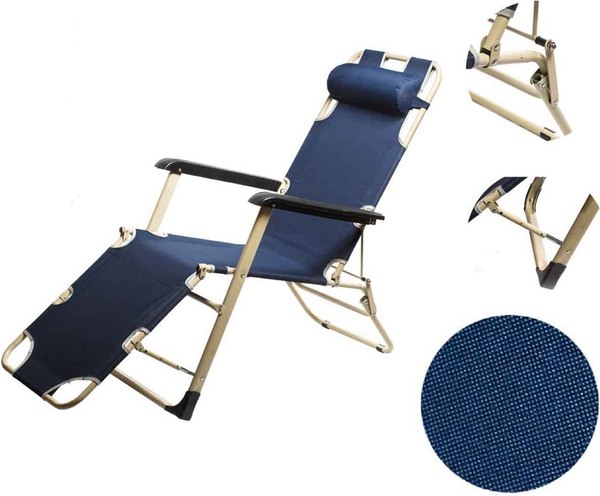 Складной шезлонг MONAMI LYLT-0008