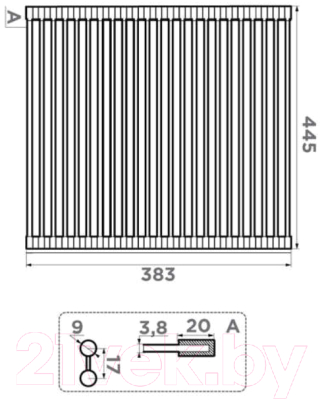 Сушилка для посуды Omoikiri Roll-05-IN 4999060