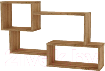 Полка-ячейка Тэкс ПН-6 (дуб натуральный) - фото